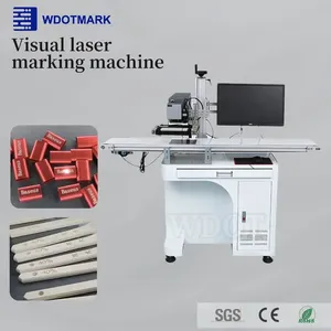 Wdot Visual Positioning Vision <b>Plastic</b> <b>Sheets</b> Packaging Film Marking Engraving Date Laser Printer - Product Image 3
