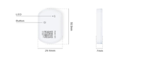 Capteur de température et d'humidité IoT industriel Smart Digital Wireless Ble 5.0 Temperature DataLogger