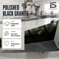 LANSEN Bloc triangulaire en granit massif naturel pour structures de support d'angle avec garantie d'un an