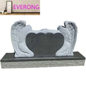 Cadeaux commémoratifs en granit gris pour pierre tombale - Product Image 4