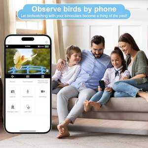 AI Identify 3D 360 Degree Bird View System Car Security Camera 2MP Bird Feeders Solar Charging <strong>Smart</strong> <strong>Home</strong> <strong>Items</strong> and Devices - Product Image 5