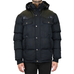 Personalizado nueva alta calidad invierno al aire libre cálido ropa de hombre chaqueta acolchada de hombre abrigo de invierno acolchado - Product Image 1