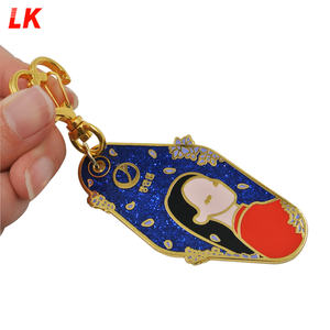 <span class=keywords><strong>Porte</strong></span>-clés personnalisés en métal, idol coréen, <span class=keywords><strong>porte</strong></span>-clés personnalisés en alliage de zinc - Product Image 4