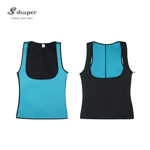 S-SHAPER Femmes Ultra Sweat Tricoté Néoprène Shapewear Tops Compression Butt Shaping Body Shapewear en XL & 3XL - Product Image 5
