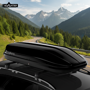 Caja de Techo Deportiva de Apertura Lateral Doble XH175 American ROAHTRIP, Capacidad de 350L, Impermeable, ABS+<span class=keywords><strong>PC</strong></span>, Tira de Sellado Rápido para Automóvil - Product Image 1