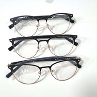 Vente en gros Nouveauté Cadres de lunettes optiques en métal de haute qualité Vente en gros mixte Cadres légers mixtes Styles de cadres pour hommes pour unisexe