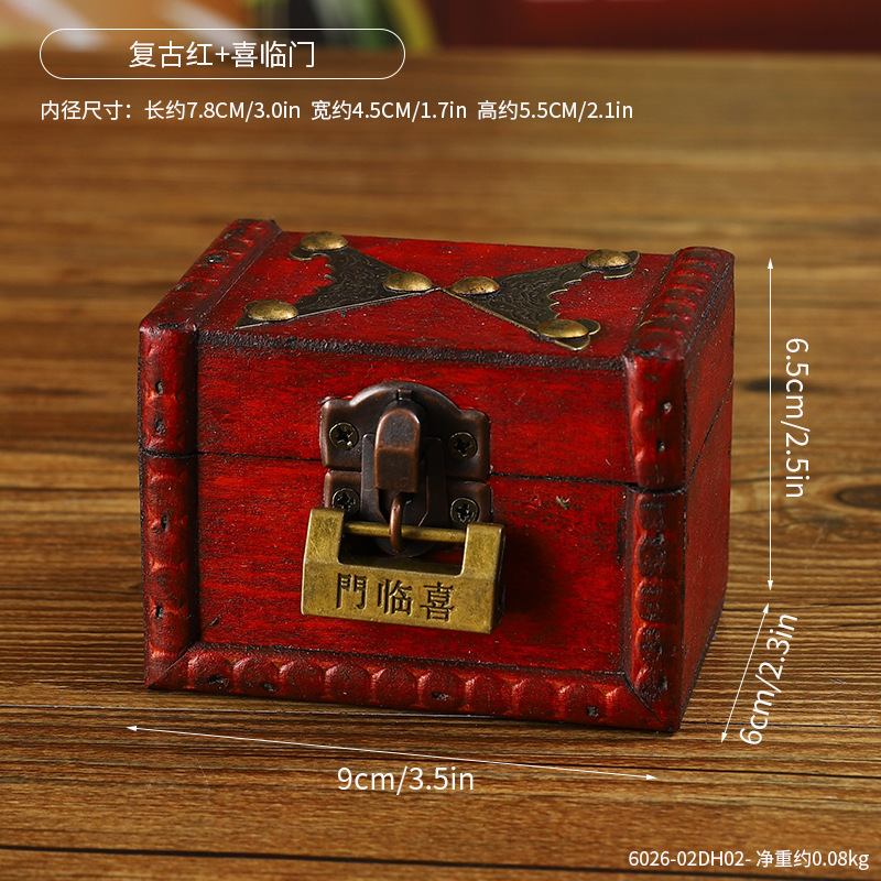 6026-02DH02--6026 Vestido de novia rojo retro