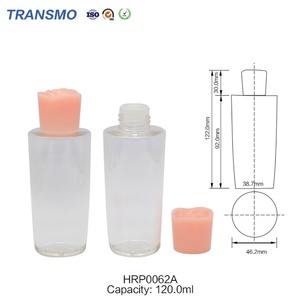 Botellas de Spray de Plástico Cosméticas Personalizadas de 120 ml, Botellas de Spray para Suero para el Cuidado de la Piel, Botella Vacía para Desmaquillante con Tapa de Flor - Product Image 2