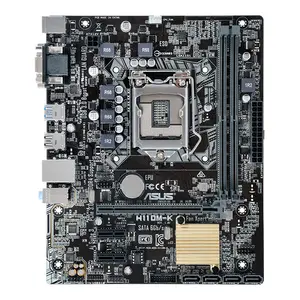 Đối với Asus H110M-K H110M-F LGA 1151 Bo mạch chủ hỗ trợ 6th 7th Gen Bộ vi xử lý M-ATX DDR4 32GB