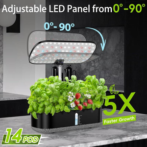 Sistemas de Cultivo Hidropónico Inteligentes para Jardín, Lámpara LED para Cultivo de Plantas y Flores en Interiores, Aerojardines - Product Image 3