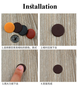 Bouchon en plastique de 10/12/15mm pour meubles en <span class=keywords><strong>bois</strong></span>, armoire, couvercle décoratif pour roues excentriques pour cuisine, salle à manger, hôtel - Product Image 6