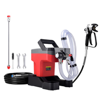 AEROPRO AP8629 NOUVEAU Pulvérisateur de peinture sans air portable, machine électrique sans air avec pistolet et embouts pour la peinture de la maison