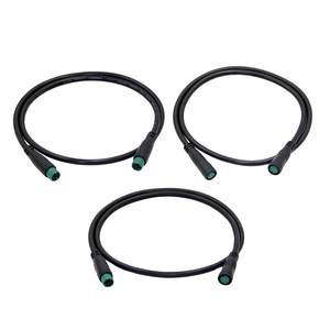 Câble d'extension M8 5 broches 60 cm, connecteur circulaire, assemblage de fil en caoutchouc PVC pour connexion de pièces de vélo électrique - Product Image 2