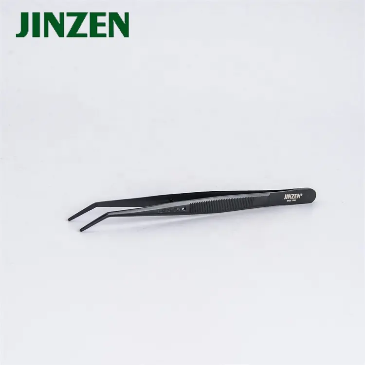 JINZEN โรงงานตัดเย็บเสื้อผ้าเครื่องมือเสริมสแตนเลสคลิปด้าย TWE-6 (พร้อมตำแหน่ง) เหล็กหนา JZ-71102