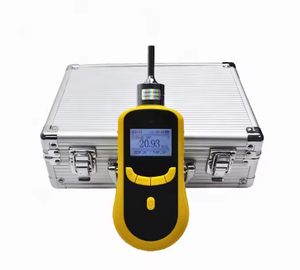 Détecteur portable de gaz hydrogène H2 industriel IP54 Riken Keiki avec alarmes sonores/lumineuses/vibrations 0-1000ppm TP100-H2 Haute performance - Product Image 1