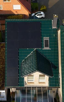 Panneaux solaires Aiko NEOSTAR 3P54 Mono-glass 470W-500W AIKO-A-MCE54Mw 470W 475W 480W 485W 490W 495W 500W Module Noir Bon Prix