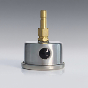 Nicht korrosives digitales Kessel manometer mit Gewinde flansch anschluss 0-15Psi Bereich YN40 Modell - Product Image 4