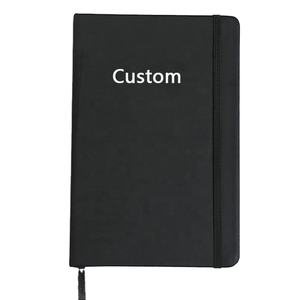 Libreta de Cuero PU Personalizada al por Mayor, A5 con Correa Elástica, Diario, Cuaderno con Logotipo de Marca Impreso - Product Image 1