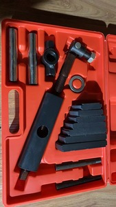 Manuel hidrolik otomobil SİLİNDİR GÖMLEĞİ çektirme Metal gerginlik ve sıkıştırma aparatı için araba gövde onarımı aracı - Product Image 5