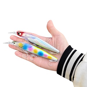 เหยื่อตก<span class=keywords><strong>ปลา</strong></span>แบบ Flash Flake Minnow ขนาด 135 มม./27 กรัม แบบตีไกล พร้อมระบบเลื่อนน้ำหนัก สำหรับตก<span class=keywords><strong>ปลา</strong></span>แบสและ<span class=keywords><strong>ปลา</strong></span>ไพค์ - Product Image 2