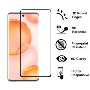 Accessoires mobiles 3D, protection d'écran, verre trempé pour téléphone, couverture complète pour Honor 50 - Product Image 2