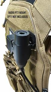 Chaleco Táctico de Exterior Factory Crusader 2.0 en Mezclilla con Diseño MOLLE, Hebillas de Liberación Rápida, Laterales Ajustables y Forro de Poliéster - Product Image 6