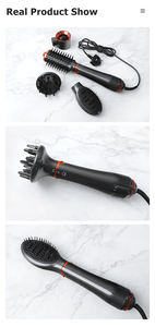 Peigne à Air chaud en une étape 4 en 1, lissage des cheveux, sèche-cheveux, coiffage, <span class=keywords><strong>brosse</strong></span> de séchage à Air chaud Interchangeable - Product Image 6