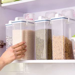 Organiseurs de cuisine, boîte de conservation étanche à l'humidité, boîte de rangement transparente en plastique pour aliments - Product Image 5