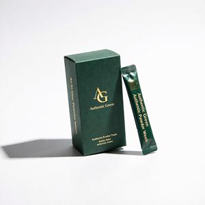 Nettoyant enzymatique authentique Green All In One Powder Wash 3g format voyage, végétalien, faible irritation, soin corporel - Product Image 1