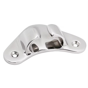 Accastillage de bateau en acier inoxydable 316, triangle, chock de proa, guide-câble, 107x65mm, ancrage, amarrage, bouée, quincaillerie de yacht - Product Image 1