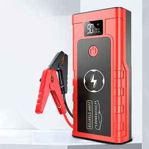 Jaminan kualitas baik 12V baterai Lithium Power Bank 800A profesional Jump Starter dengan kabel pengaman cerdas