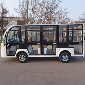 Autobús Turístico Eléctrico de Nueva Energía, Autobús Turístico Cerrado, Autobús de Transporte de 8-23 Asientos con Puerta de Vidrio - Product Image 4