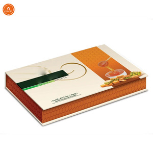 Boîte d'emballage en carton pour <span class=keywords><strong>pâtisserie</strong></span>, boîtier personnalisé en carton pour Bar au chocolat, baklave turque Kilim, diwi - Product Image 1