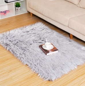 Tappeto moderno rettangolo di feltro di tela di spessore a pelo lungo di nuovo da comodino camera da letto di lana di agnello tappeto <span class=keywords><strong>tappeti</strong></span> e <span class=keywords><strong>tappeti</strong></span> di pelliccia del faux - Product Image 6