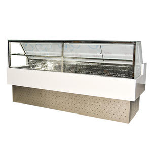 Vitrine réfrigérée pour <span class=keywords><strong>boucherie</strong></span>, charcuterie, viande fraîche, présentoir à viande - Product Image 4
