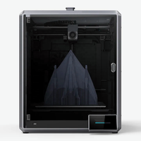 Imprimante 3D FDM de bureau Core-XY K1 Max, vitesse d'impression rapide 600 mm/s, nivellement automatique, grande taille d'impression 300*300*300 mm, boîtier fermé