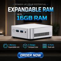 PC con Ventilador Integrado N150 N100, 4 LAN, 6 USB, 2COM, DP, HDMI, Sistema Windows Linux para Automatización Industrial