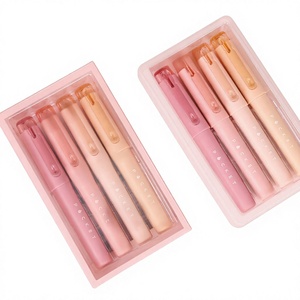 Surligneurs de poche Jiwu Society pour étudiants, marqueurs de couleur pour les devoirs, stylos pour journalisation, peinture, <span class=keywords><strong>manga</strong></span>, ensemble de marqueurs colorés à pointe souple pour agendas - Product Image 1
