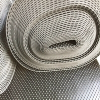 Fabrikpreis 3mm*1m*5m LKW-Bettmatte Münzmuster Runde Noppen Gummimatte zum Schutz des Garagenbodens