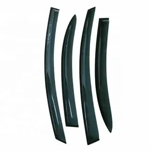 black Car Window door sun visor deflector rain gutter guard visors for Changan Kaicene F70 Hunter lantazhe