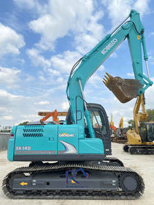 Pelle sur chenilles d'occasion de haute qualité 14 tonnes Kobelco Sk140 Pelle sur chenilles d'occasion Moteur d'excavatrice Composant central Condition de fonctionnement à vendre - Product Image 4