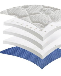 Surmatelas Orthopédique Amovible en <span class=keywords><strong>Mousse</strong></span> à Mémoire de Forme, Épaisseur 30 cm, Doux et Soulageant la Pression - Product Image 4