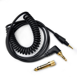 Cable de Resorte para Auriculares Pioneer CUE1 HDJ-X7 CX S7 X5 BT, Cable de Monitoreo para DJ, Cable de Auriculares ZS0297, Cable de Cobre Desnudo - Product Image 5
