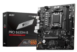 MSI PRO B650M-B AMD AM5 Micro-ATX主板 (DDR5，PCIe 4.0，M.2，USB 3.2，wi-fi Ready) - Product Image 3