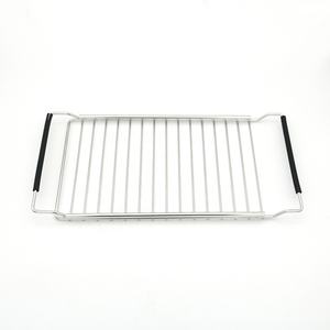 Étagère <span class=keywords><strong>extensible</strong></span> réglable en acier inoxydable pour égouttoir à vaisselle au-dessus de l'évier - Product Image 2