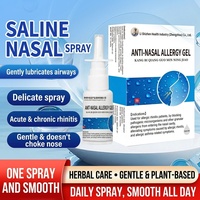Spray Gel Physiologique à l'Eau de Mer Anti-Allergie Nasale pour Soulager la Congestion, Doux et Instantané, Marque Privée OEM pour Adultes