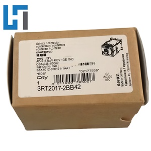 ใหม่คอนแทคเตอร์ดั้งเดิมโมดูล AC-3 3RT2017-2BB42 PLC การเขียนโปรแกรมคอนโทรลเลอร์ 3RT20172BB42 ในสต็อก - Product Image 1