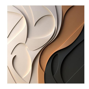 Pannelli Decorativi 3D Moderni per Sala da Pranzo, Rivestimento Murale Colorato Personalizzato con Motivi Tridimensionali - Product Image 4