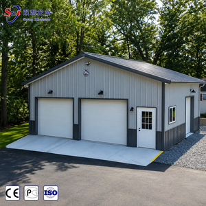 <span class=keywords><strong>Garage</strong></span> préfabriqué pliable abordable, <span class=keywords><strong>garage</strong></span> mobile en acier à faible coût avec porte à enroulement - Product Image 1