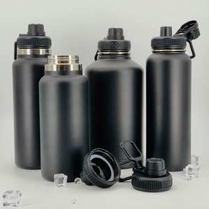 Thermos de voyage portable de haute qualité, en acier inoxydable avec revêtement en poudre, logo personnalisé, double paroi, isolé sous vide - Product Image 5